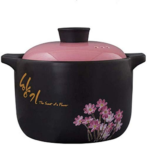 MFLASMF Casseruola da Forno Olandese Smaltata con Coperchio Padella Antiaderente Pentola Forno Olandese Adatto a Una varietà di fornelli, eccetto fornelli a induzione, Nero, 18 cm