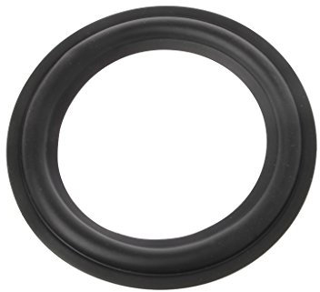 WOWOWO Kit di Parti per la Riparazione del Bordo Surround in Gomma per Altoparlante Standard Universale da 6,5 Pollici