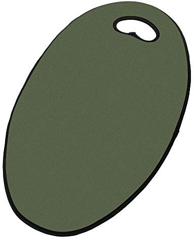 FGASAD Kniematte aus Schaumstoff, Memory-Schaum, Garten-Kniekissen, tragbare Kniebank für Gartenarbeit, Bad-Kniebank für die Arbeit, Yoga-Knieschoner (grün)