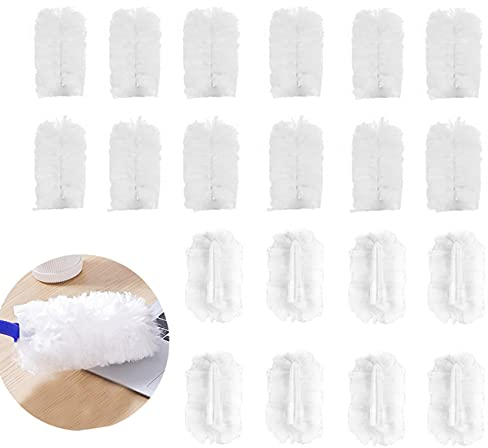 Fluffy Duster Refills, Disposable Duster Heads,Pledge Fluffy Duster,Flash Dust Magnet,Hand Duster Refills (40)