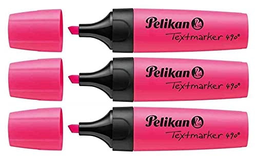 PELIKAN Textmarker 490 Textmarker 490 Keilspitze 1-5 mm neonpink