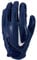 Nike Vapor Jet 7.0 Fußballhandschuhe, Marineblau, Weiß, L