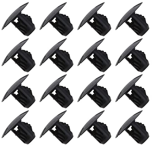 The Lord of the Tools 30 Stück Auto Kofferraum Teppich Innenverkleidung Clips A0009914795 Kunststoff Fußmatten Befestigungs Clips Schwarz Kompatibel mit Mercedes-Benz C/E/CLA-Klasse