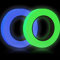 2 Rolle Fluoreszierendes Leuchtendes Klebeband YUTOU 1cm × 5m Glow in The Dark Tape Selbstklebendem Leuchtendes Band Wasserdicht Luminous Tape Phosphor Markierungsband Leuchtklebeband