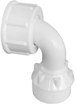 RACCORDO CURVO PER CARICO LAVATRICE MF 3/4 Bianco