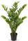 Kunstpflanzen Groß Kunstpflanze Zamioculcas 100cm, Kunstpflanzen Kroß im Topf Dekoration für Tischdekoration, Büro, Badezimmer, Schlafzimmer, Wohnzimmer, Dekoration, Einweihungsgeschenk