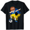Dabbing Fußball Boy - Ukraine Trikot Ukrainische Fußballfans T-Shirt