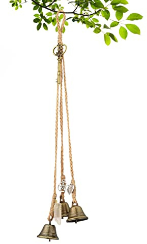 Hexenglocken zum Schutz,Tür Hexenglocken, handgefertigter Altarschmuck | Tuch Hexe Glocke Windspiel, Witchy Things, Geschenke für Hexen Yeeda