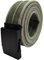 UPGRADE 3STYLE Cintura con fibbia scorrevole tipo militare (BIANCO BEIGE 2-4cm)