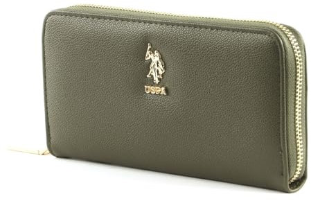 U.S. Polo Assn. New Jones - Damengeldbörse 8cc 19 cm Dark Green