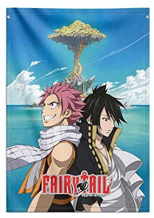 Grupo Erik WandDeko Rollbild Fairy Tale Manga Kakemono aus Stoff Poster 70 x 100 cm - Offizielles Anime Poster