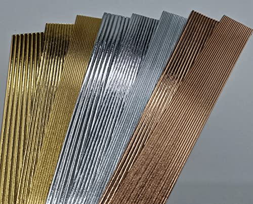 Silkes-Kerzenladen Wachsstreifen/Verzierwachs ★ GOLD 1mm ★ VST 05