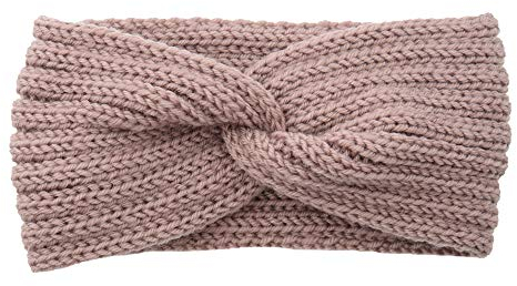 Winter Häkelarbeit Stirnband Mädchen Frauen Haarband Verdicken Stirnbänder Kopfband Haarband Ohrenwärmer Headwrap für Einkaufen Skifahren Laufen,Bohnen Paste