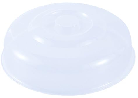 Cubierta de salpicaduras de microondas, cubierta de microondas redondas de 8 '' cubierta de alimentos de microondas con respiraderos de vapor BPA sin tapa de protección de salpicaduras de microonda