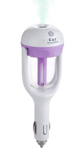 Car Humidifier Diffuser, Car Air Humidifier,Creative Car Aromatherapy Diffusers Humidifiers - Humidifier and Air Purifier, Oil Diffuser for Car