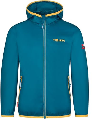 Trollkids Kids Trolltunga Jacket 152, Atlantic Blue