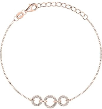 CHRIST Damen-Armband 925er Silber, recycelt Zirkonia