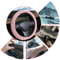 Plüsch Winter Lenkradbezug, Lenkrad Fellbezug Universal Lenkradhülle Plüsch Atmungsaktiv Lenkradschutz Weich Bequem, Auto Zubehör 36-38cm (Leder Rosa)