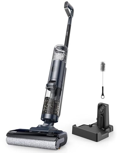 JONR ED12 PRO All-In-One Wet Dry Vacuum Cleaner with Hot Air Drying, Self-Cleaning, Double-Sided Edge Cleaning, LED Display, Voice Design