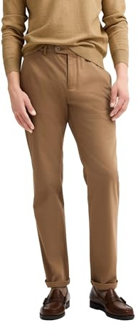 bugatti Herren Chino 4220-86224D | Modern Fit Luxury Power Stretch aus bequemem Baumwoll-T400-Elasthan-Materialmix