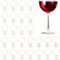 Ymapinc 26 Pcs Letters Wine Charms for Stem Glass, Wine Classy Charm Rings for Wine Glass Markers with Elegant Tags Charms for Wine Champagne Party Decorations