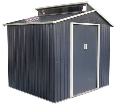 OOGarden - Abri de Jardin en Métal de 4m² JEF Gris Anthracite