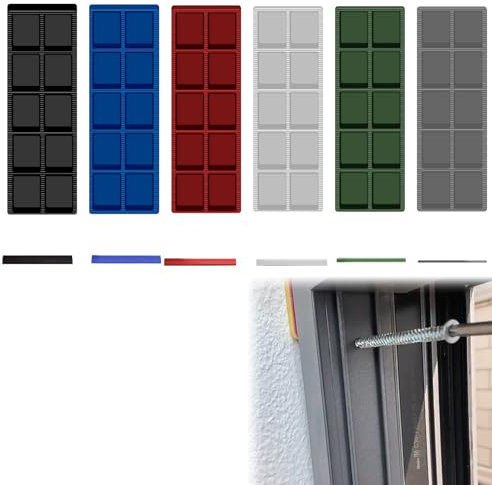 90 StüCk-Abstandshalter Kunststoff 1-6mm X 30 X 100 mm - Vinylboden Klicksystem Unterlegplatten VerglasungsklöTze Unterlegscheiben AusgleichspläTtchen DistanzklöTze Laminat Montagekeile