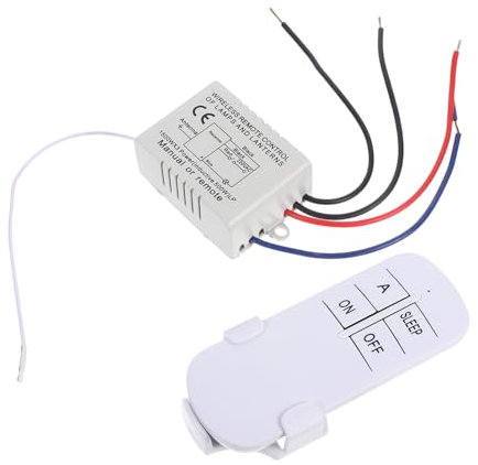 Housoutil Plafonnier intelligent rétro kit sans fil sans fil pour lampe Télécommande sans fil à distance sans fil luminaire sans fil PC