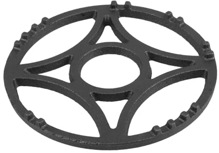 UTHCLO Cast Iron Wok Ring Stand, Non-slip Stove Support for Small Frying Pans and Milk Pots, Universal Fit, Sturdy Kitchen Holder for Gas Cooker