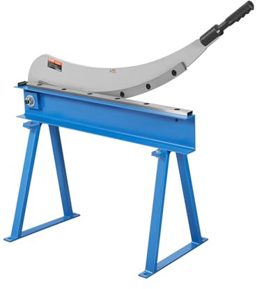 VEVOR Hand Plate Shear, 31.5 in Max Cutting Length, Manual Sheet Metal Shear Machine, Benchtop Cutter with T10 High-Hardness Blades, Q235 Material, for Cutting Large Metal Sheets Steel Aluminum Copper