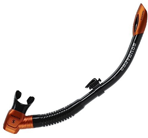 Scubapro SPECTRA Schnorchel schwarz/orange [Misc.]