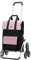 Andersen Einkaufstrolley - klappbar - 54 Liter - Treppensteiger - Aufhängung für Einkaufswagen - belastbar 50 kg - Aluminium - Trolley - Rad Ø 3 x 13 cm - Royal Shopper Milla rot