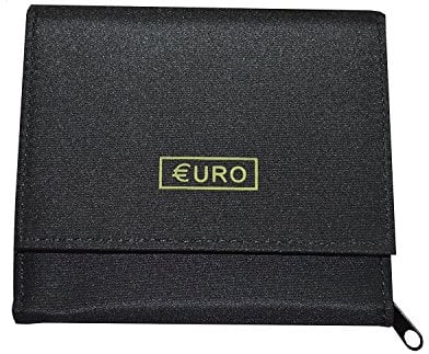 Frédéric Johns ® Euro Geldbörse - 8 separaten Kleingeld - Fächern - Geldbörse mit 8 Fächern