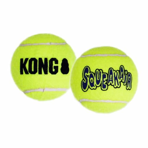 KONG Squeakair Tennis Ball Multipack Dog Toy Pack of 1, Mehrfarbig, Standard Size