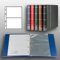 Prophila Collection Postkarten-Album (blau) mit 20 Hüllen für 40 Postkarten