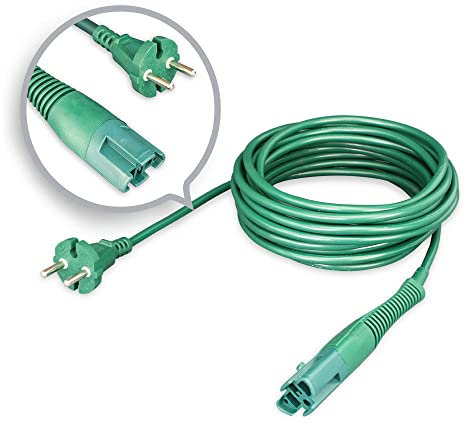 Mister vac A420 - Cavo d'alimentazione da 7 m, adatto per aspirapolveri Vorwerk Kobold VK 130, 131
