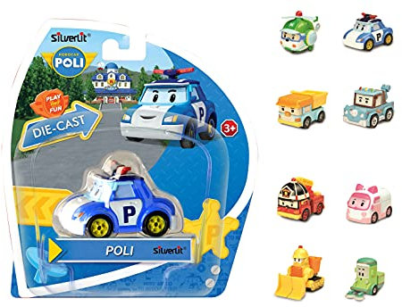 Robocar Poli 1 Véhicule Miniature Die-cast à Collectionner-Modèle aléatoire-Jouet Maternelle, 83151