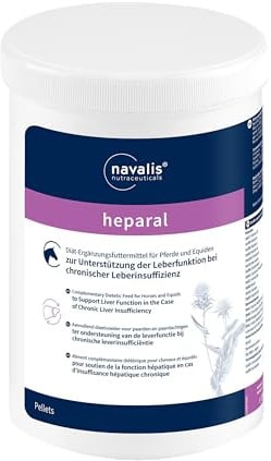 heparal Horse | Pellets für Pferde | 1 kg | Mit Mariendistel & Artischocke | navalis | Diät-Ergänzungsfuttermittel | Unterstützung der Leberfunktion bei chronischer Leberinsuffizienz