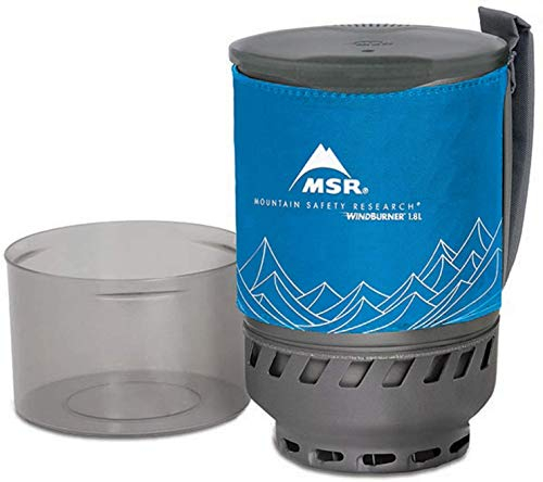 MSR Wind Burner Accessory Pot, 1.8 Litre, Blue