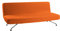 Martina Home Housse de canapé clic clac Modèle émilie 39x60x6 cm Orange