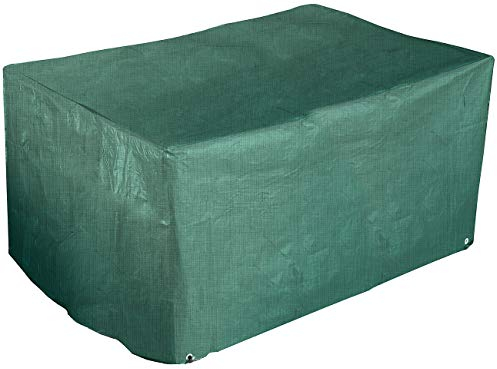 Royal Gardineer Möbelwetterschutz-Plane: Gewebe-Abdeckplane 2er-Lounge-Gartensofa, 120 x 95 x 80 cm, 150 g/m² (Abdeckhaube für Lounge Sessel, Abdeckhaube Gartensofa, Gartenmöbel)