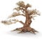 Amtra - Oriental Wind 4 Holz, handgefertigt, für Aquarien, 30X13X23 cm