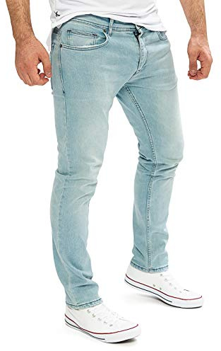 WOTEGA - Hellblaue Herren Jeanshose Alistar - Männer Jeans Slim Fit - Denim Herrenhose, Blau (Cloud Blue 144306), W31/L34