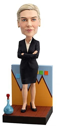Royal Bobbles Better Call Saul Kim Wexler Wackelkopf, lebensechte Premium-Polyresin-Figur, einzigartige Seriennummer, Exquisite Details