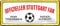 schilderkreis24 - Blechschilder OFFIZIELLER Stuttgart Fan Metallschild für Fußball Begeisterte Deko Artikel Schild Geschenkidee 28x12 cm