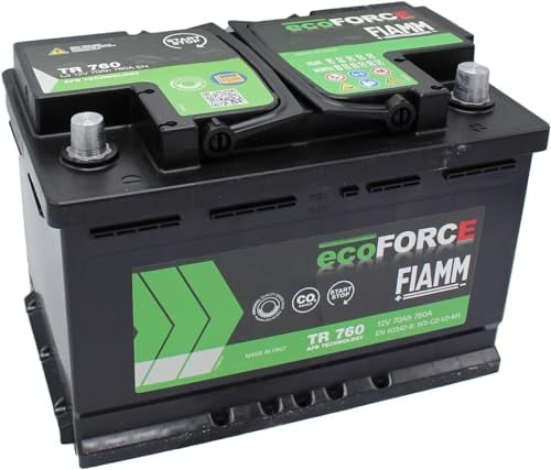 BATTERIA AUTO FIAMM TR720 ECOFORCE EFB 7906402 START&STOP 70AH 720A