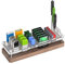 basisago Support de Carte SD, Support de clé USB, Support de Carte mémoire, boîte de Rangement en Bois, Affichage Clair, boîte de Rangement Anti-Choc pour Carte SDXC, 29/25 emplacements