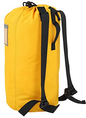 Alomejor Bolsa de Almacenamiento de Cuerda Equipo de Escalada de Rocas Y árboles, Equipo de Arborista, Mochila Estilo Cubo Bolsa de Cuerda(D Section 35L)