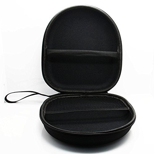 Josenidny 1Pc Hard Case Storage for Headphones Earphone Cable Earbuds Carrying Pouch Bag SD Card Hold Box Black