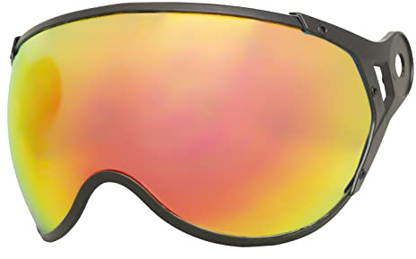 CGM EBI Visière de rechange unisexe pour adulte, rouge, taille unique